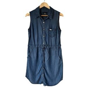 Tommy Hilfiger Denim Sleeveless Summer Dress, 8